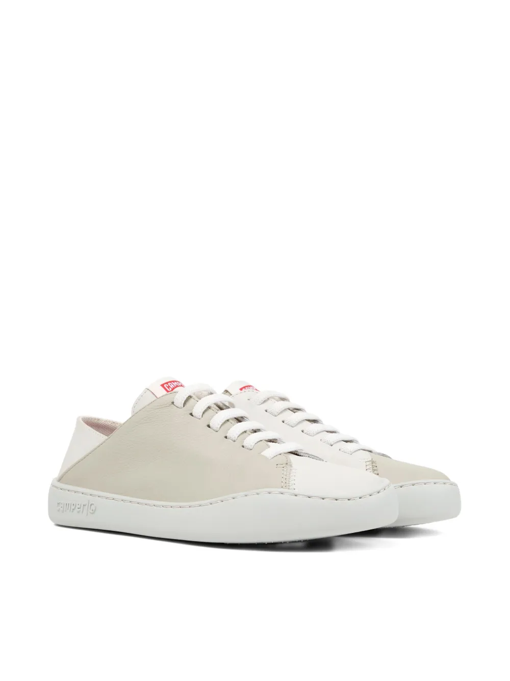 Camper Twins sneakers met logodetail Beige