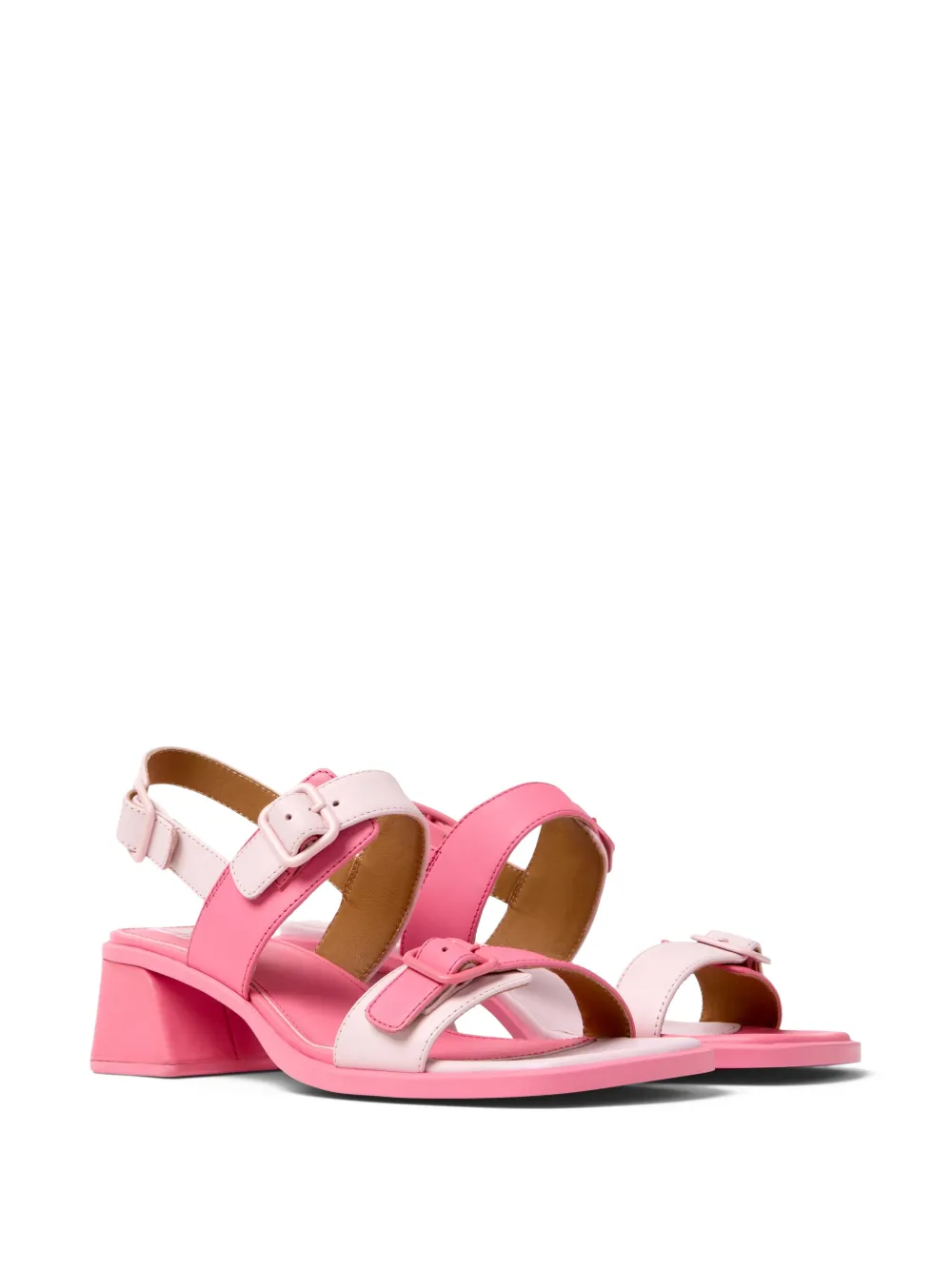 Camper Kora Twins sandalen met gesp Roze