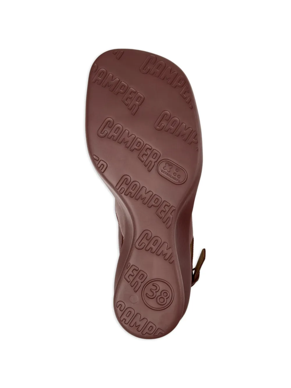 Camper Louise leren sandalen Bruin