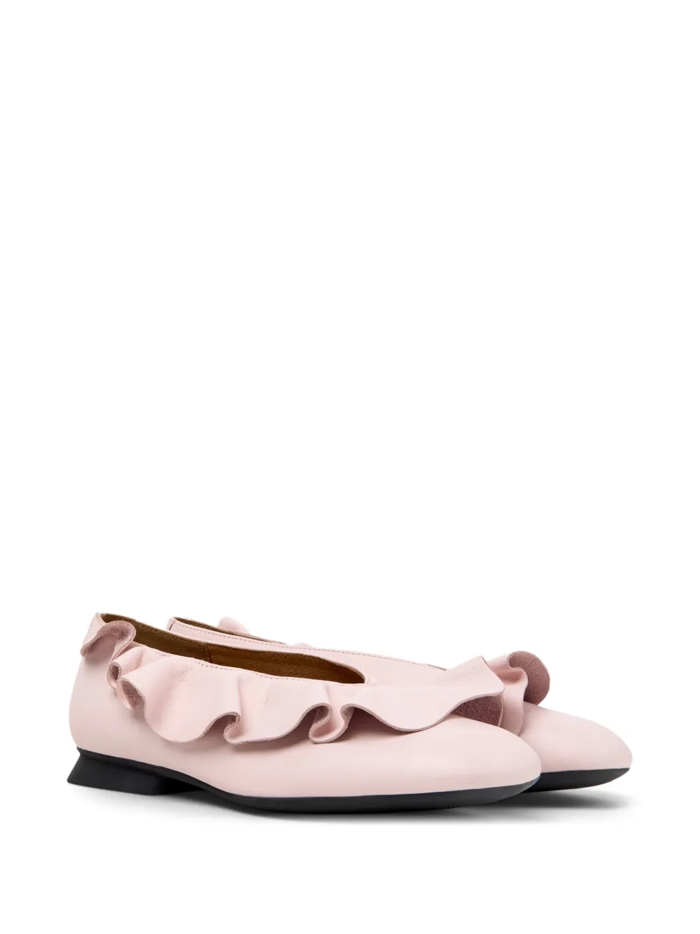 Camper Casi Myra ruffled ballerinas - Roze