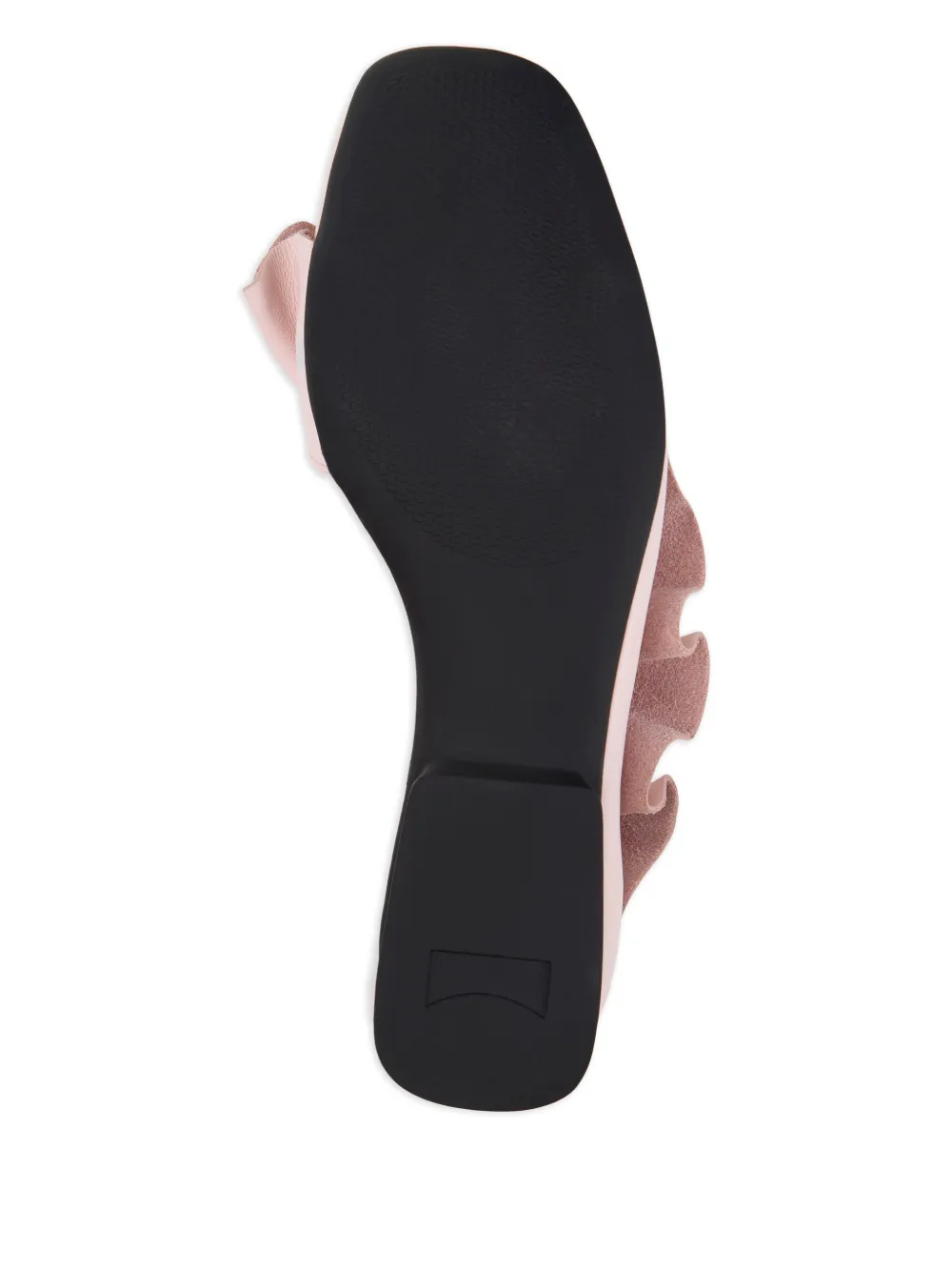 Camper Casi Myra ruffled ballerinas Roze