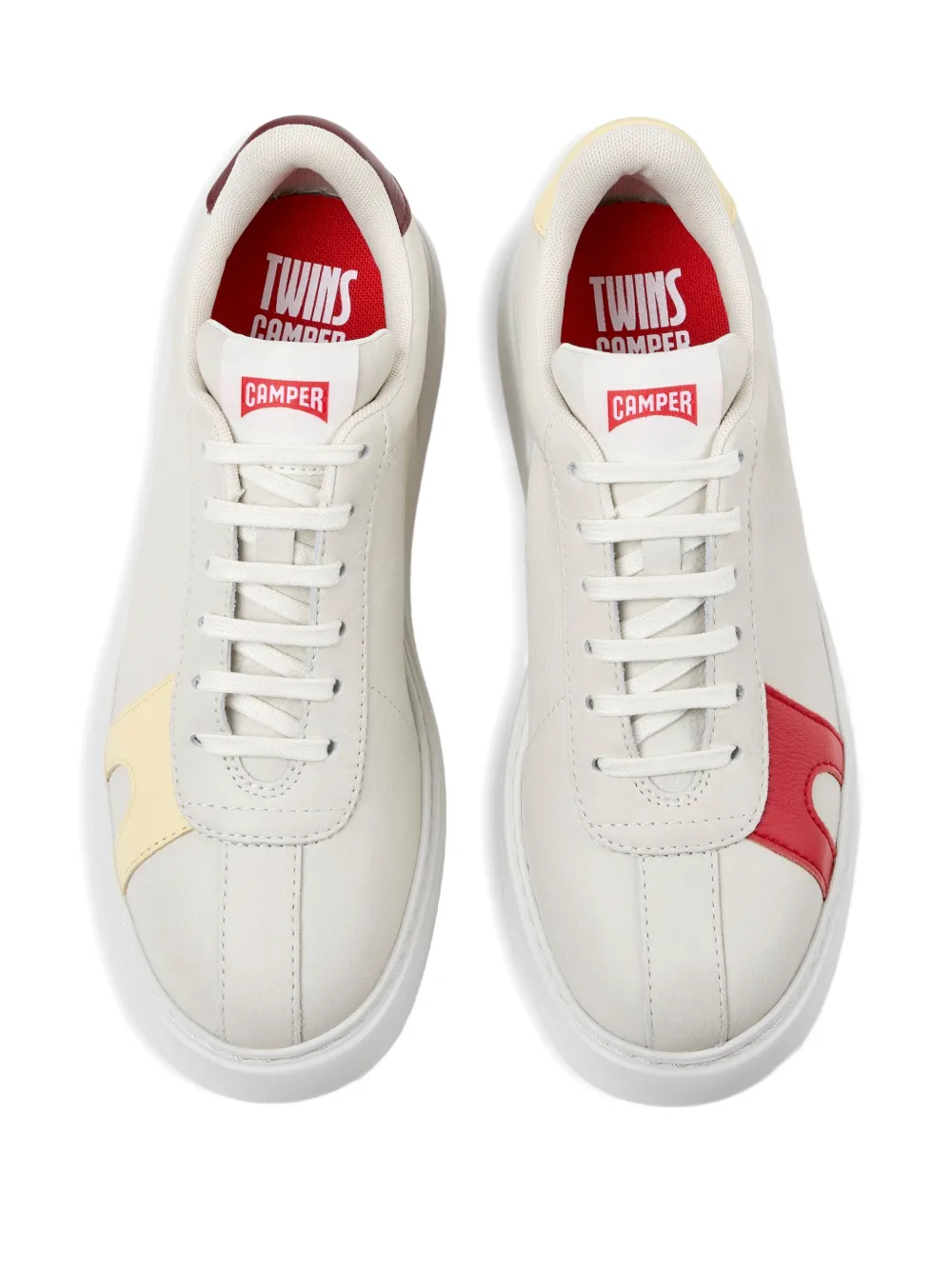 Camper Runner K21 Twins leren sneakers Beige