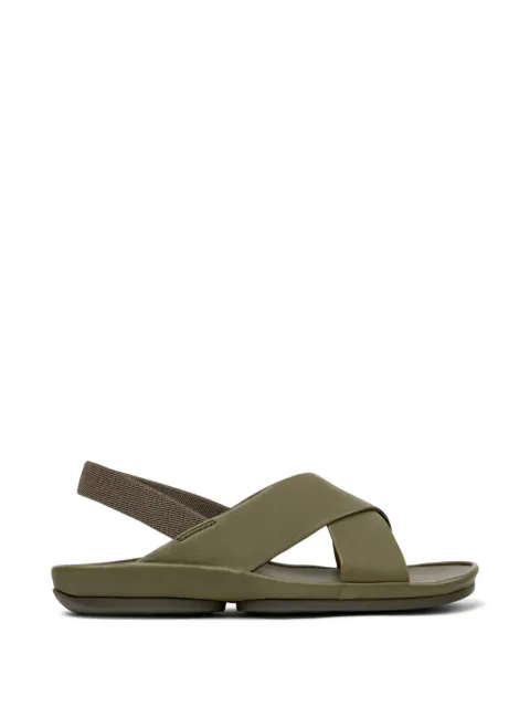 Camper Isla crossover-strap leather sandals
