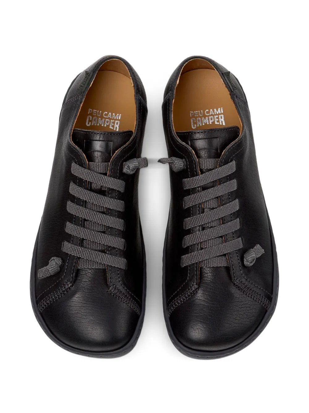 Camper Peu leren sneakers Zwart