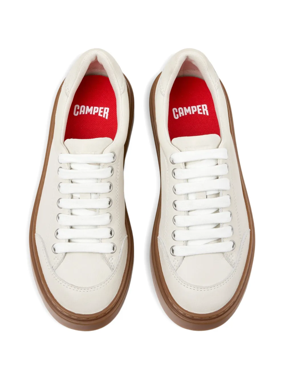 Camper Runner Twentyfive leather sneakers Beige