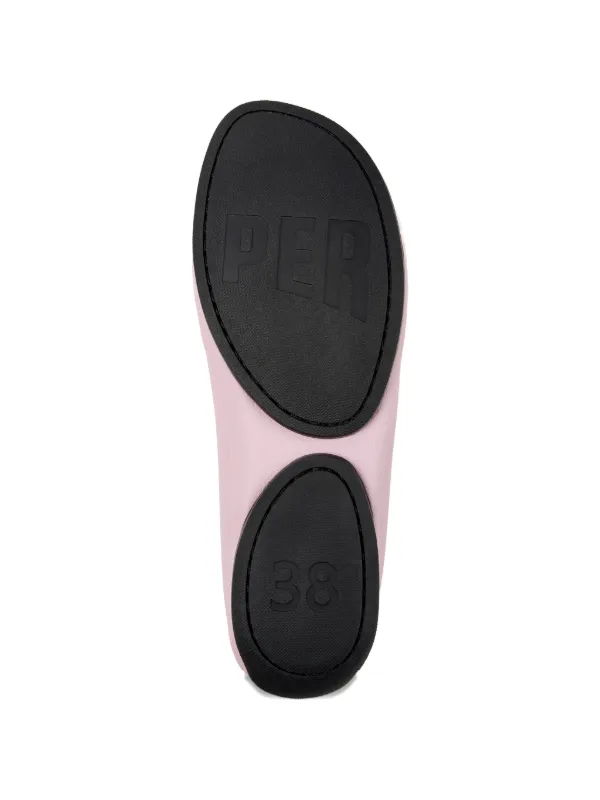 Camper Right Nina lace-up Ballet Flats | Pink | FARFETCH CA