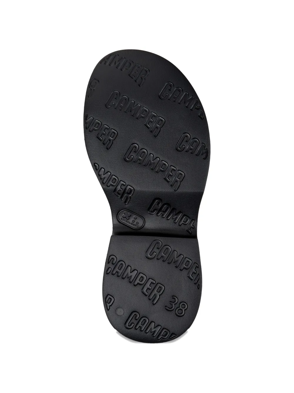 Camper Tasha sandalen met gespbandjes Zwart