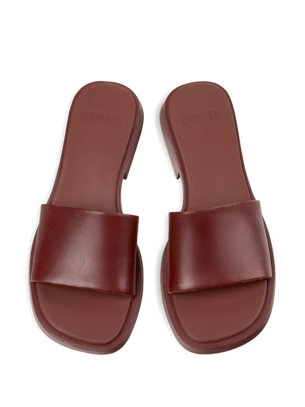 Camper Sandalen met open neus Rood