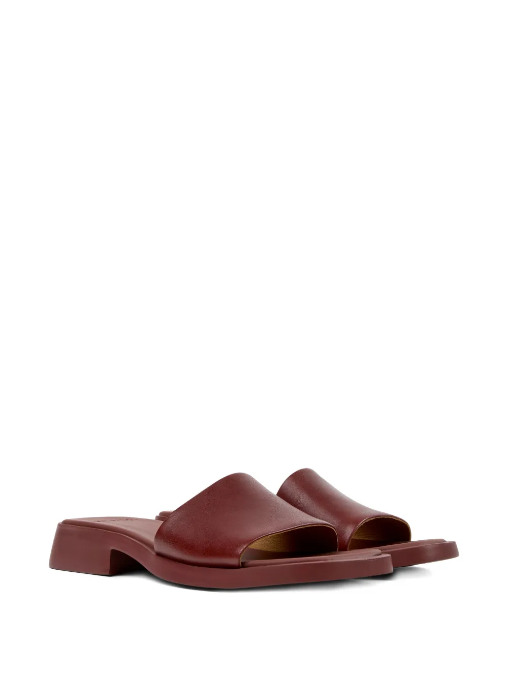 Camper Sandalen met open neus Rood