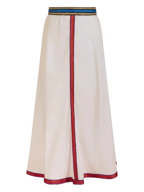 Rosie Assoulin falda midi con diseño acampanado