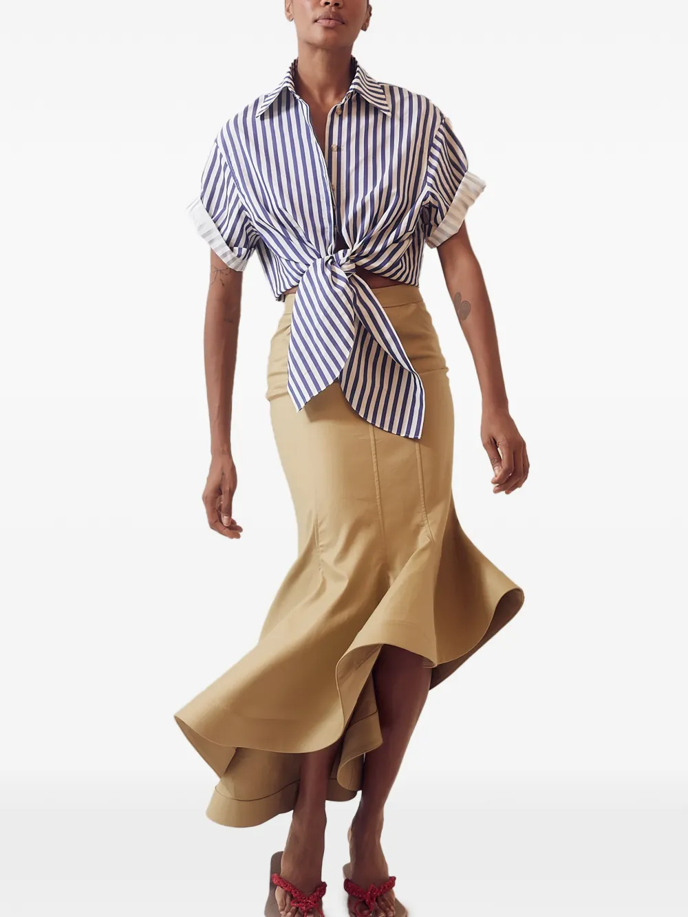 Rosie Assoulin Wave asymmetric skirt | Asymmetric & Draped Skirts | Image 2