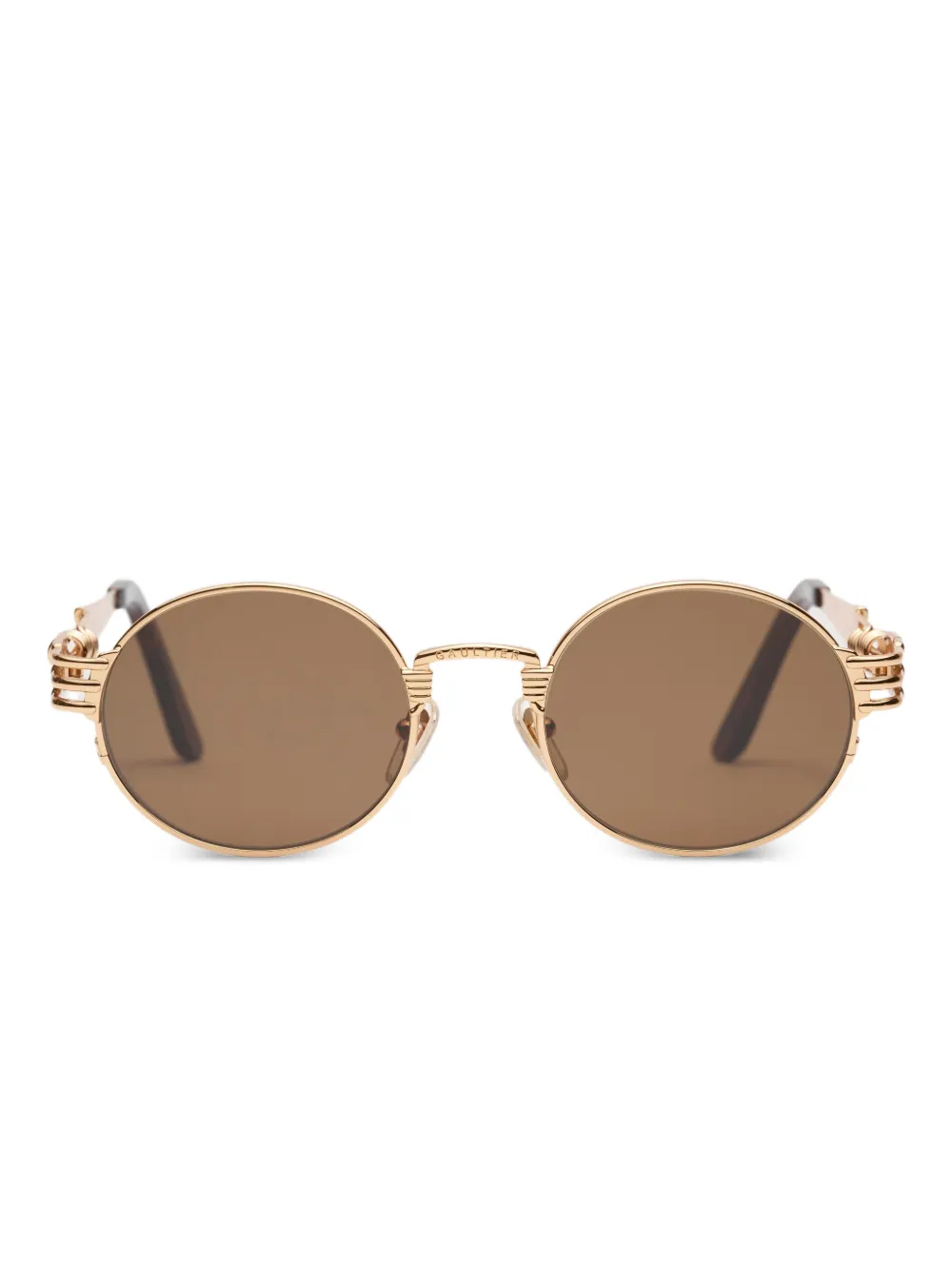 Jean Paul Gaultier round-frame sunglasses - Oro