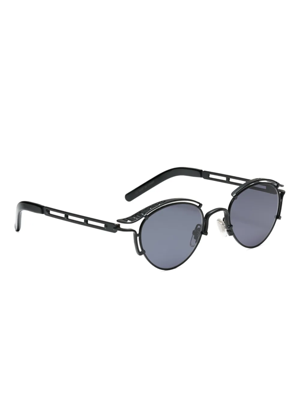 Jean Paul Gaultier pilot-frame sunglasses - Zwart