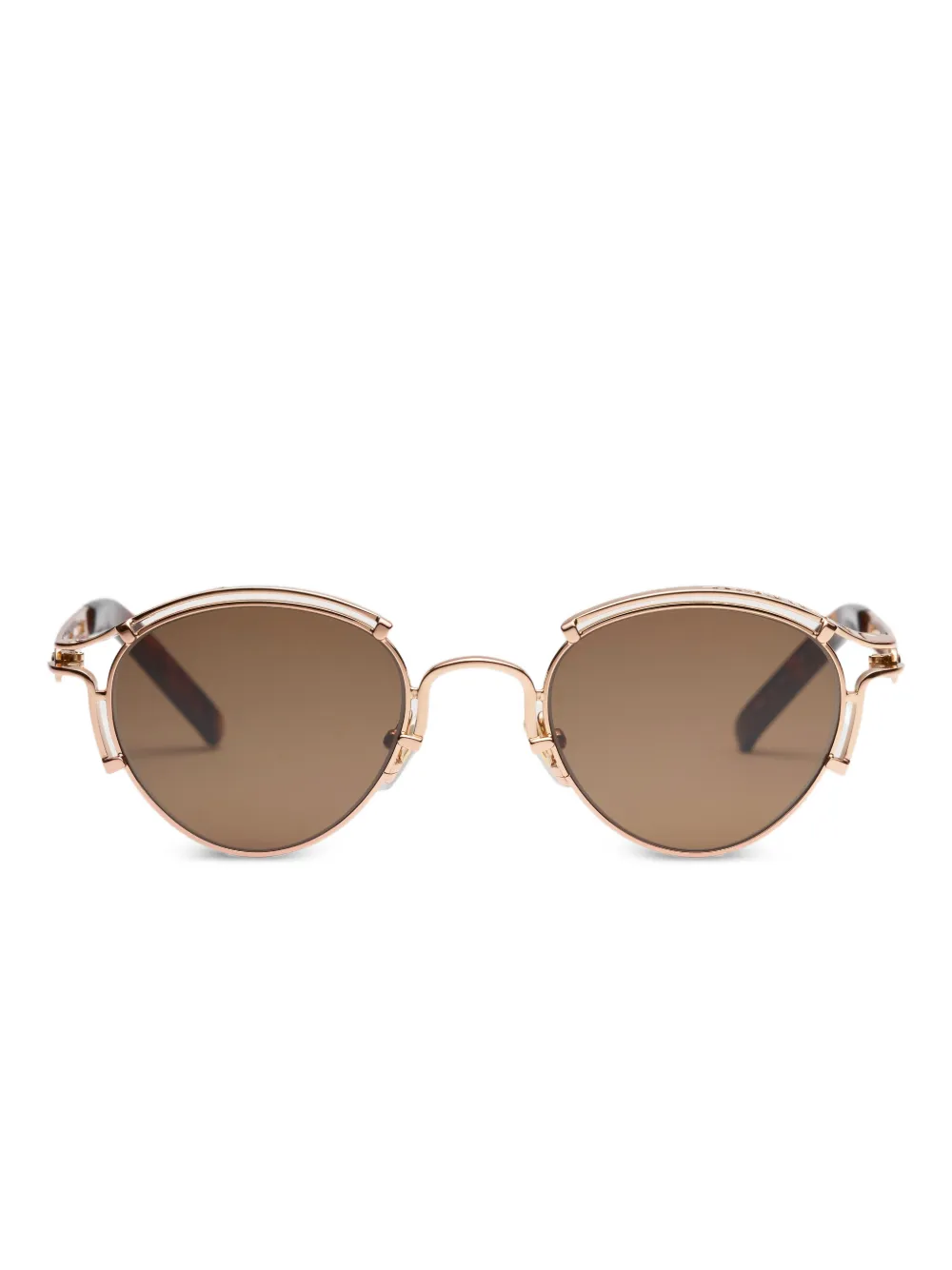 Jean Paul Gaultier pilot-frame sunglasses - Oro
