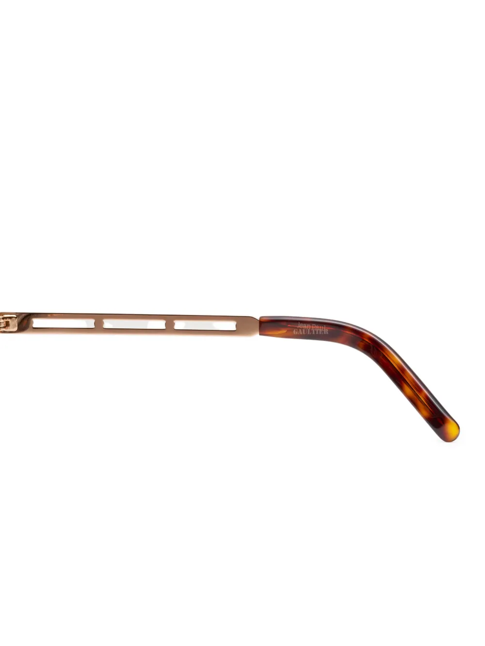  Jean Paul Gaultier Pilot-frame Sunglasses - Gold 