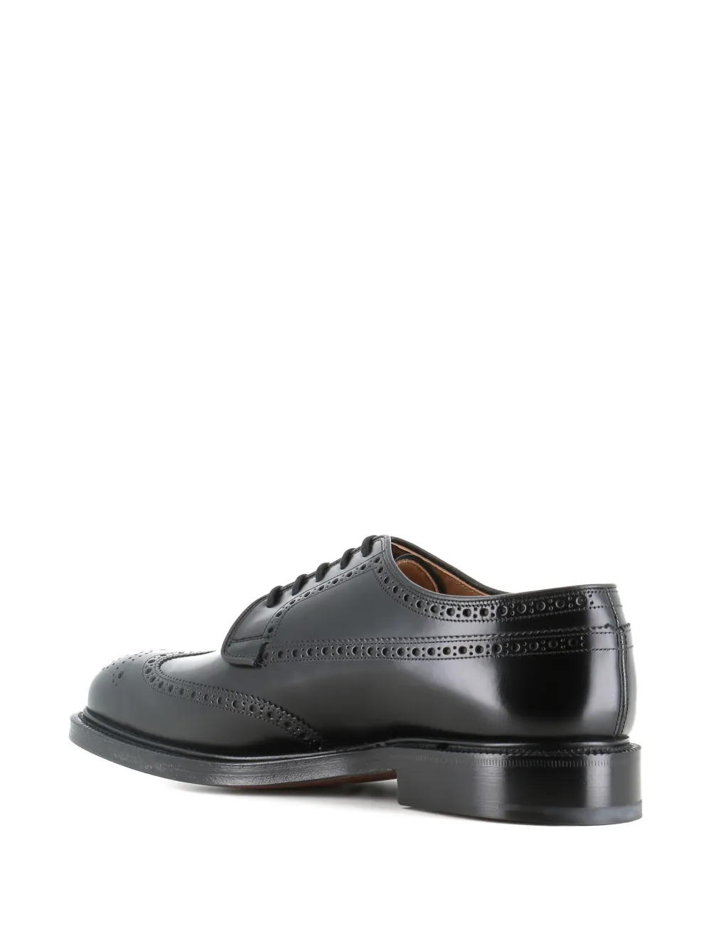 Church's Grafton 173 derby schoenen met brogue detail Zwart