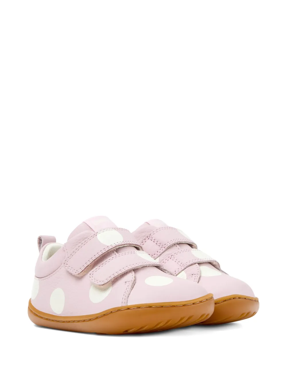 Camper Kids Twins touch strap sneakers Roze