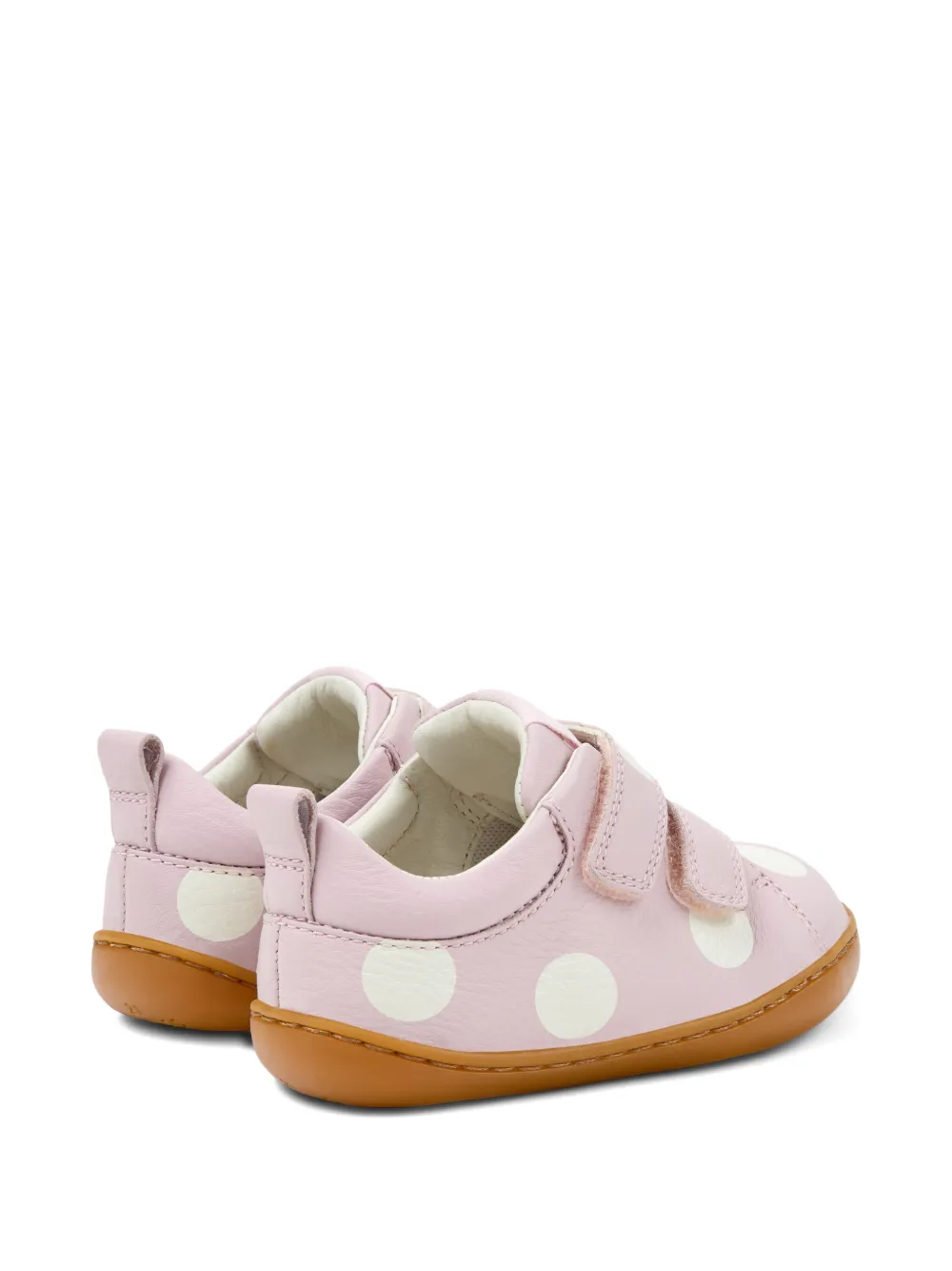 Camper Kids Twins touch strap sneakers Roze