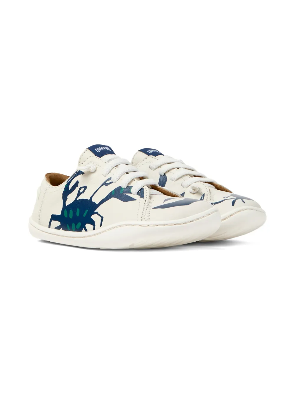 Camper Kids Peu Cami sneakers met print Beige