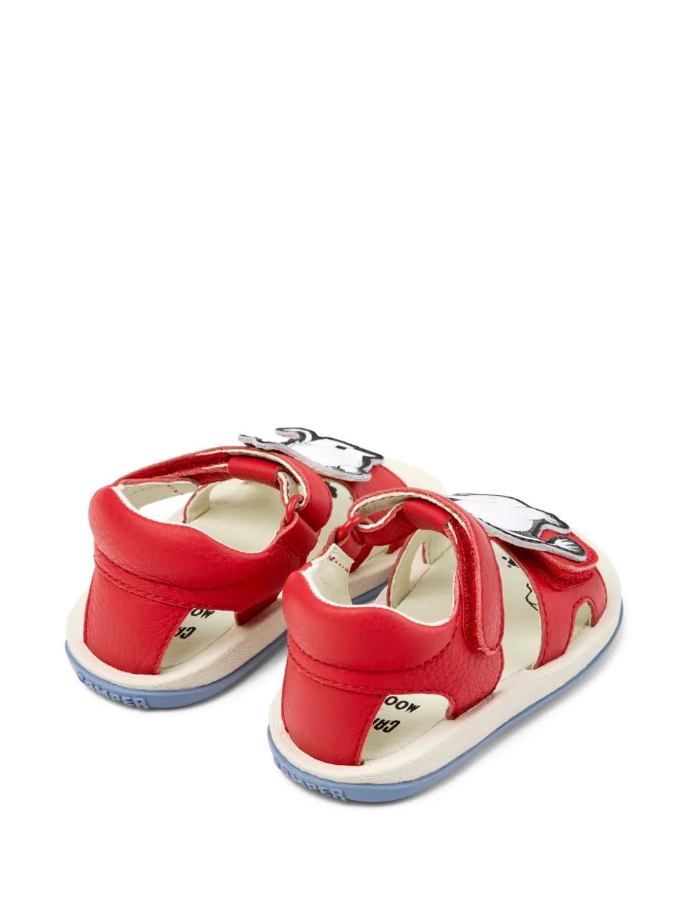 Camper Kids x Moomin Bicho Twins sandalen Rood