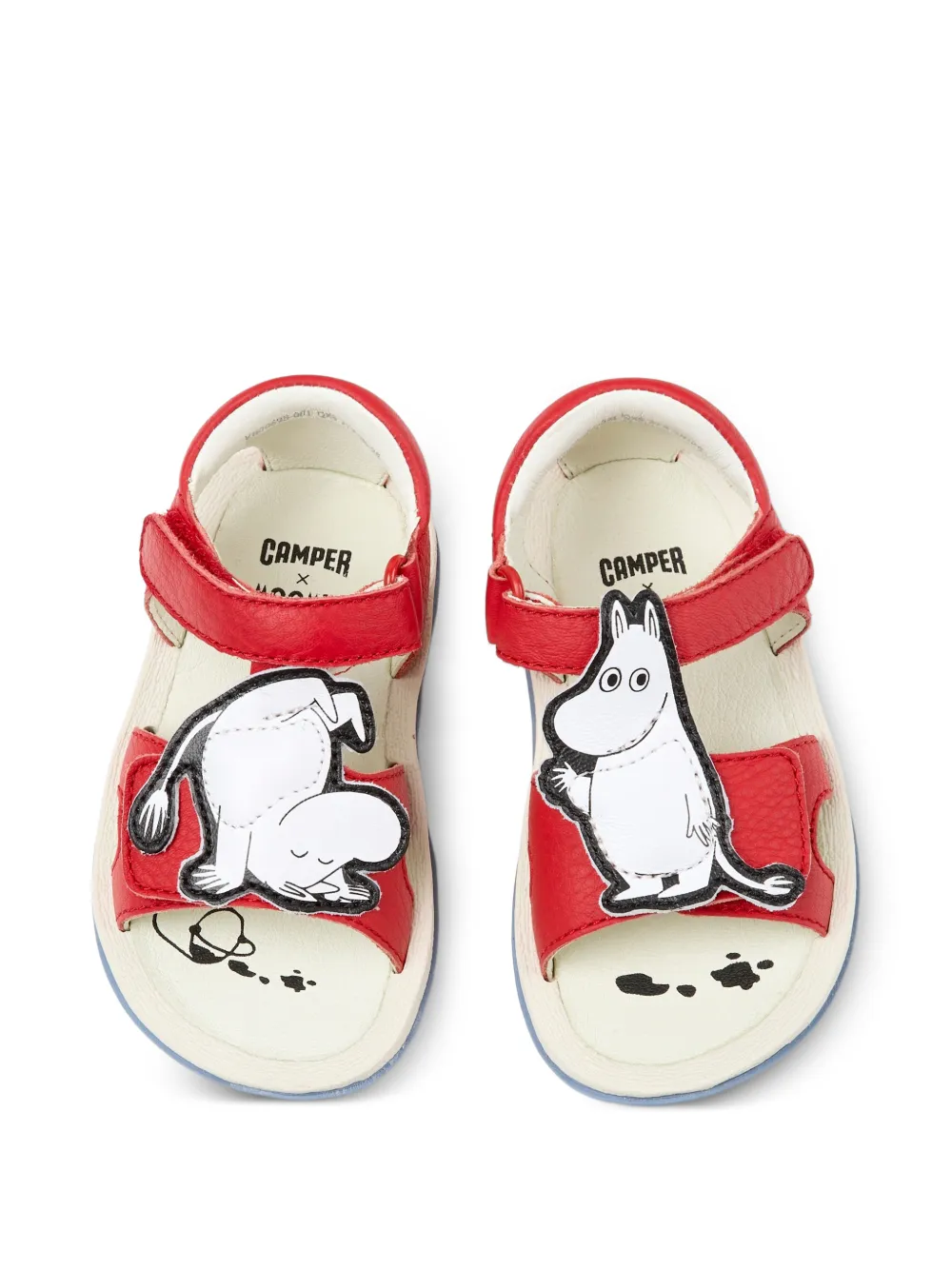 Camper Kids x Moomin Bicho Twins sandalen Rood