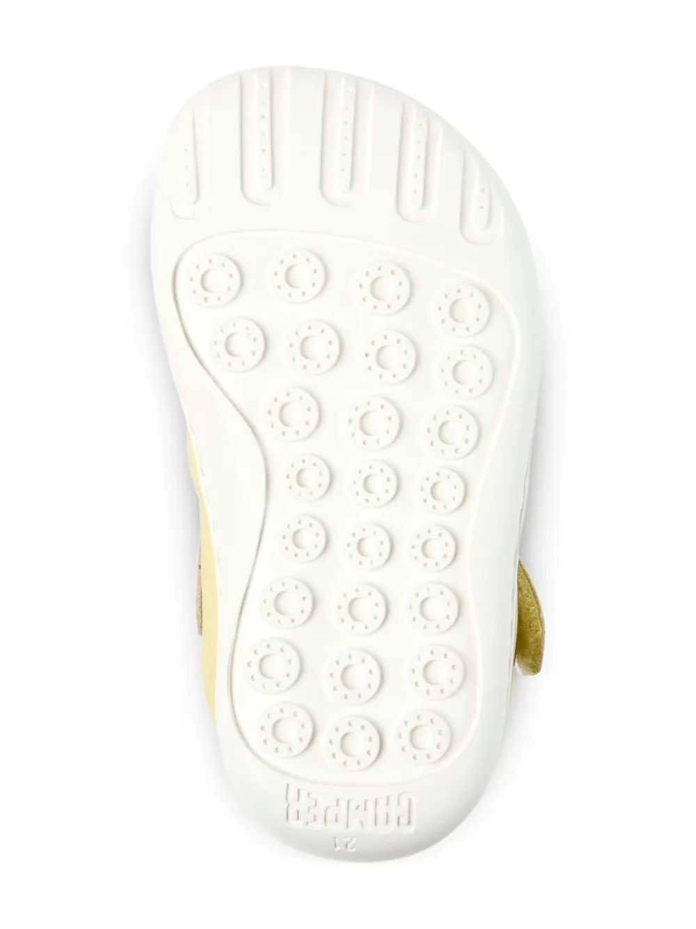 Camper Kids Ballerina's met bladerdetail Geel