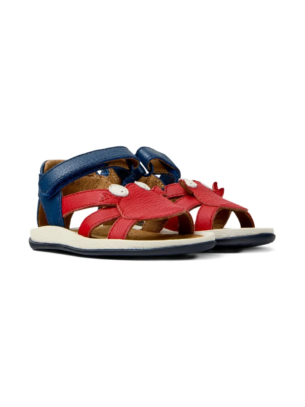Camper Kids sandali con dettaglio granchio - Blu