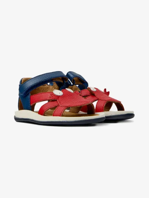 Camper Kids crab detail twins sandals