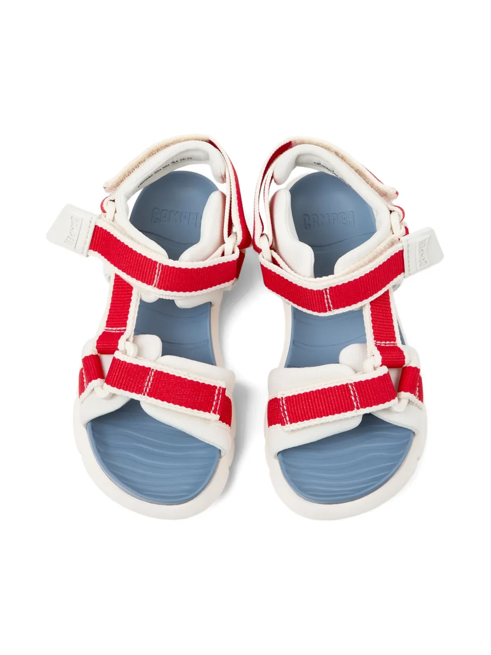 Camper Kids Oruga sandalen met bandjes Wit
