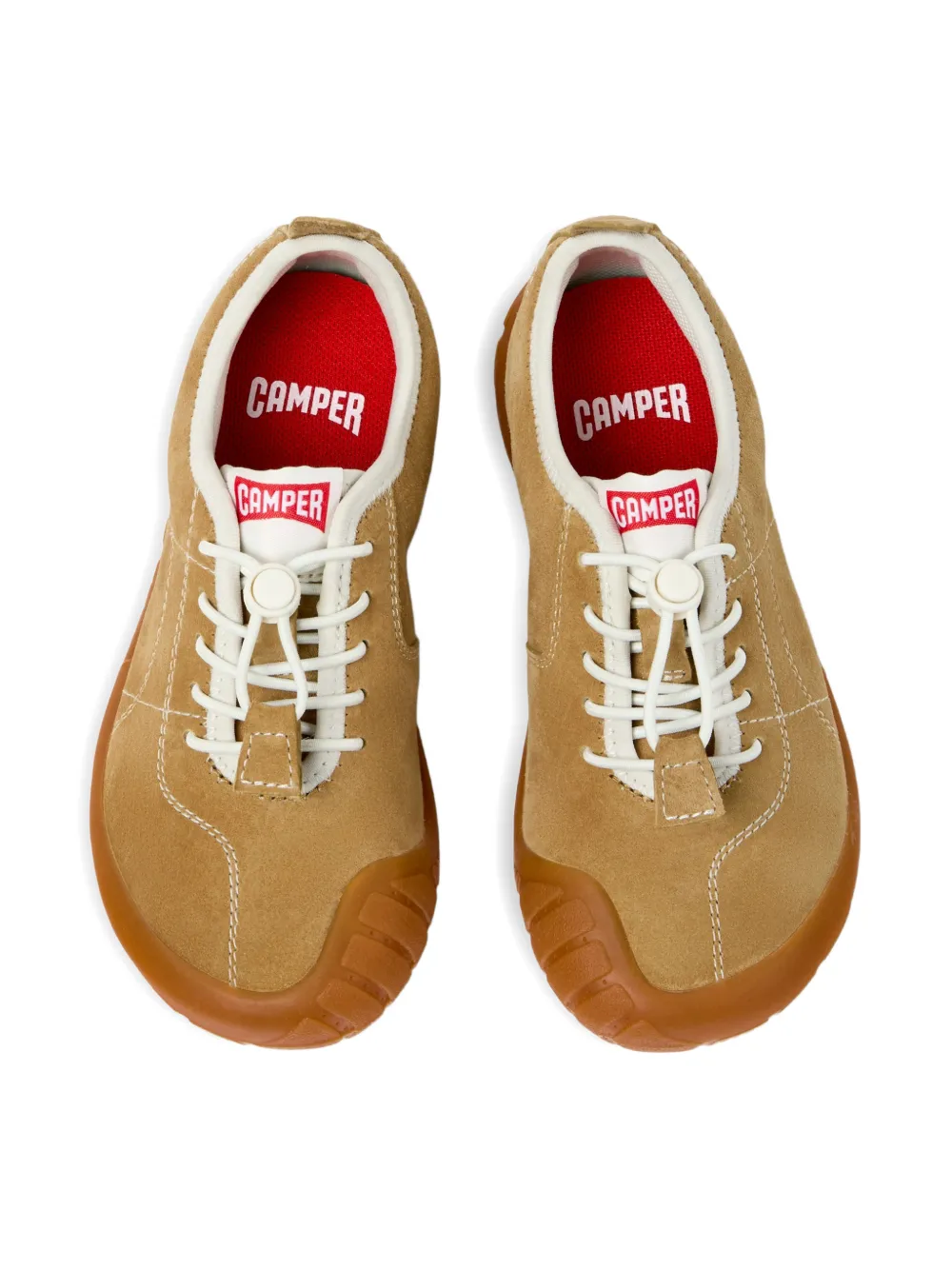 Camper Kids Peu Path nubuck sneakers Bruin