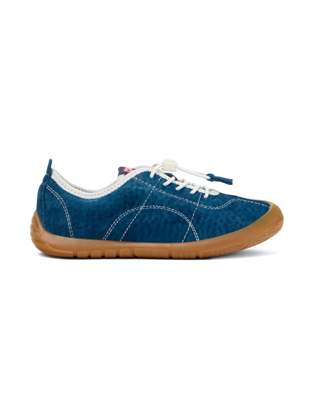 Camper Kids Peu Path nubuck sneakers Blauw