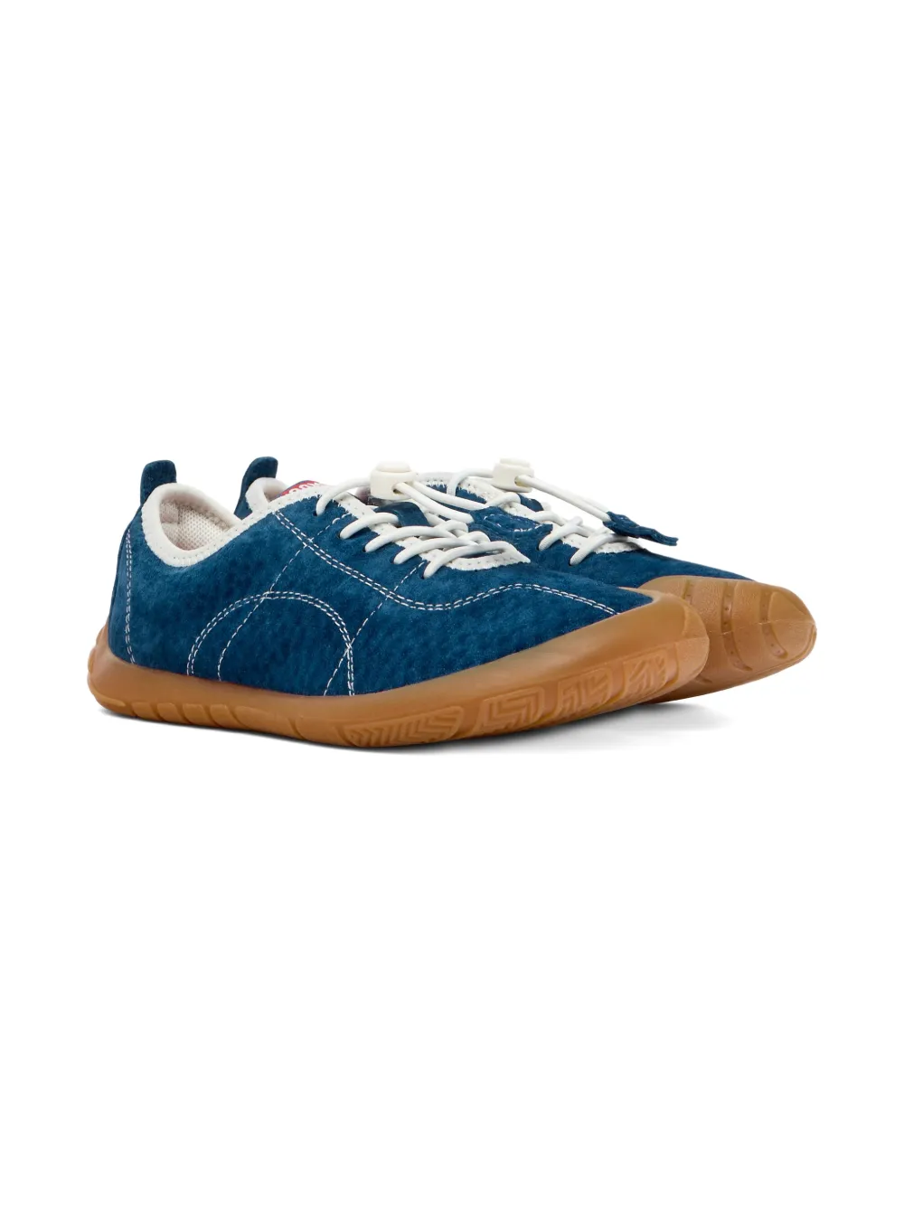 Camper Kids Peu Path nubuck sneakers Blauw