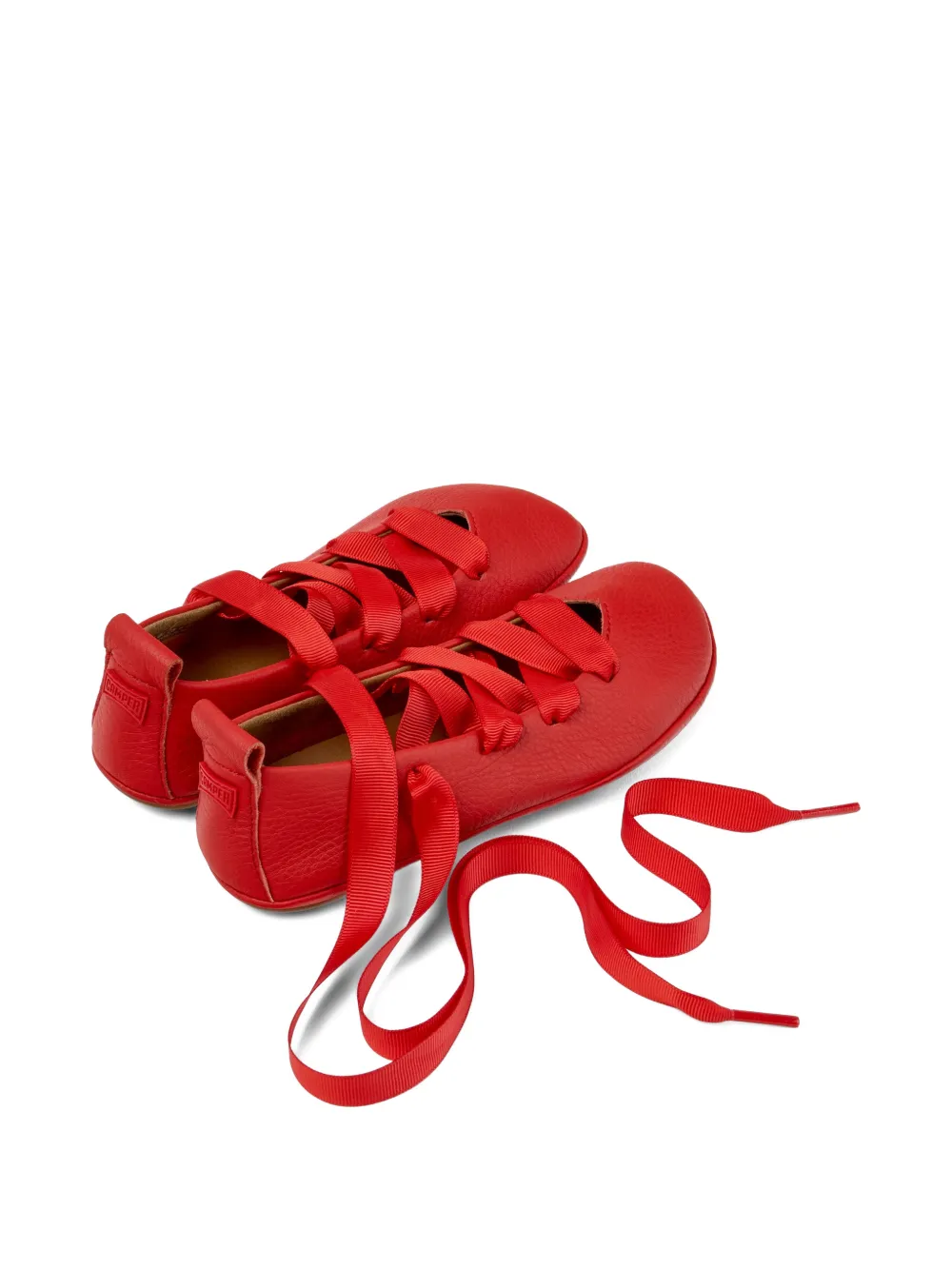 Camper Kids Leren ballerina's Rood