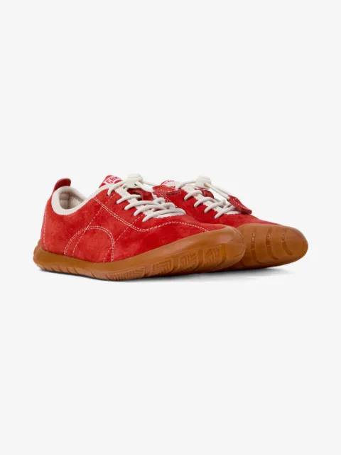 Camper Kids Peu Path nubuck lace-up sneakers
