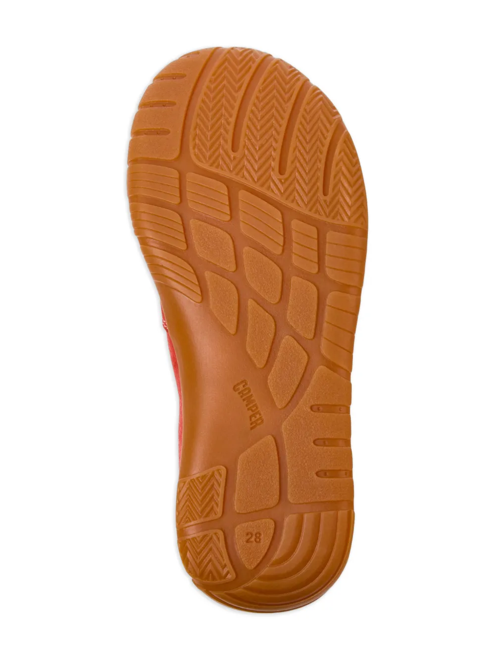 Camper Kids Peu Path nubuck sneakers Rood