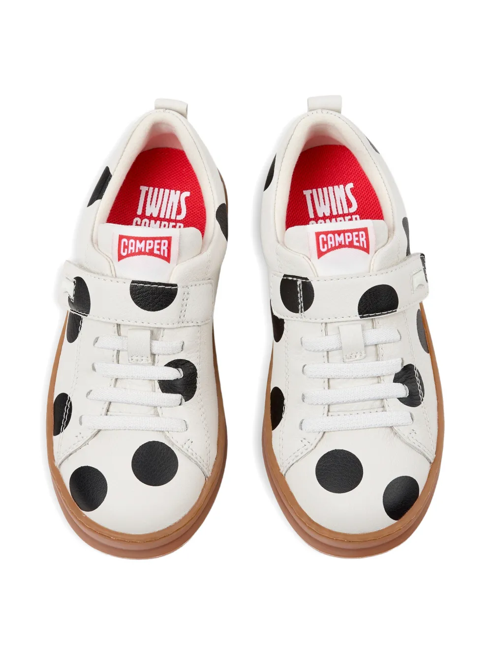 Camper Kids Sneakers met stippen Wit