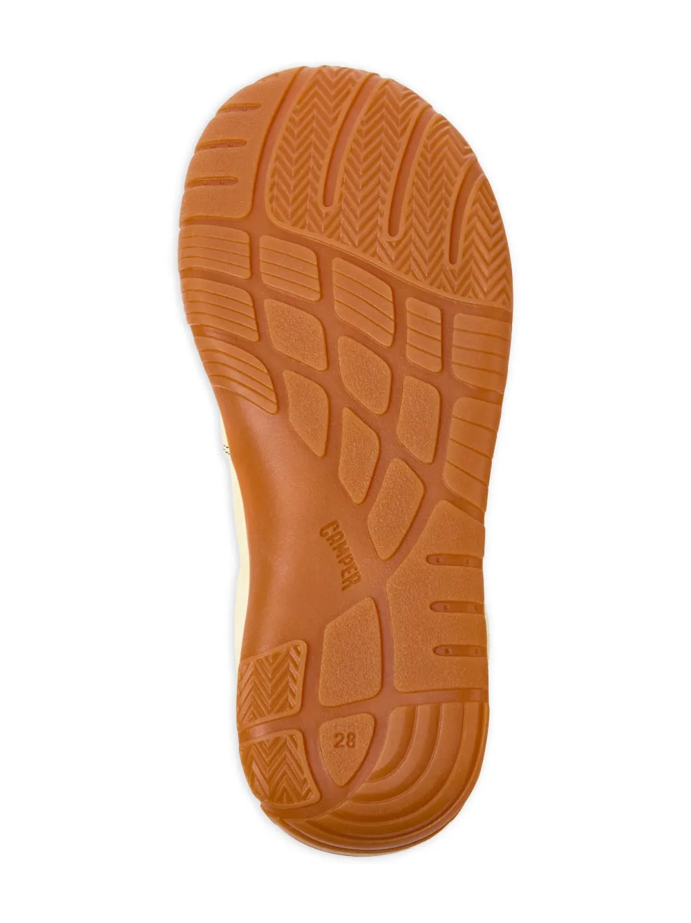 Camper Kids Peu Path nubuck leren sneakers Beige