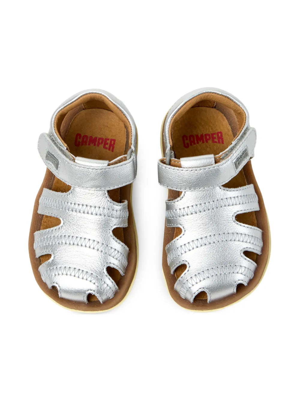 Camper Kids Bicho sandalen met uitgesneden details Grijs