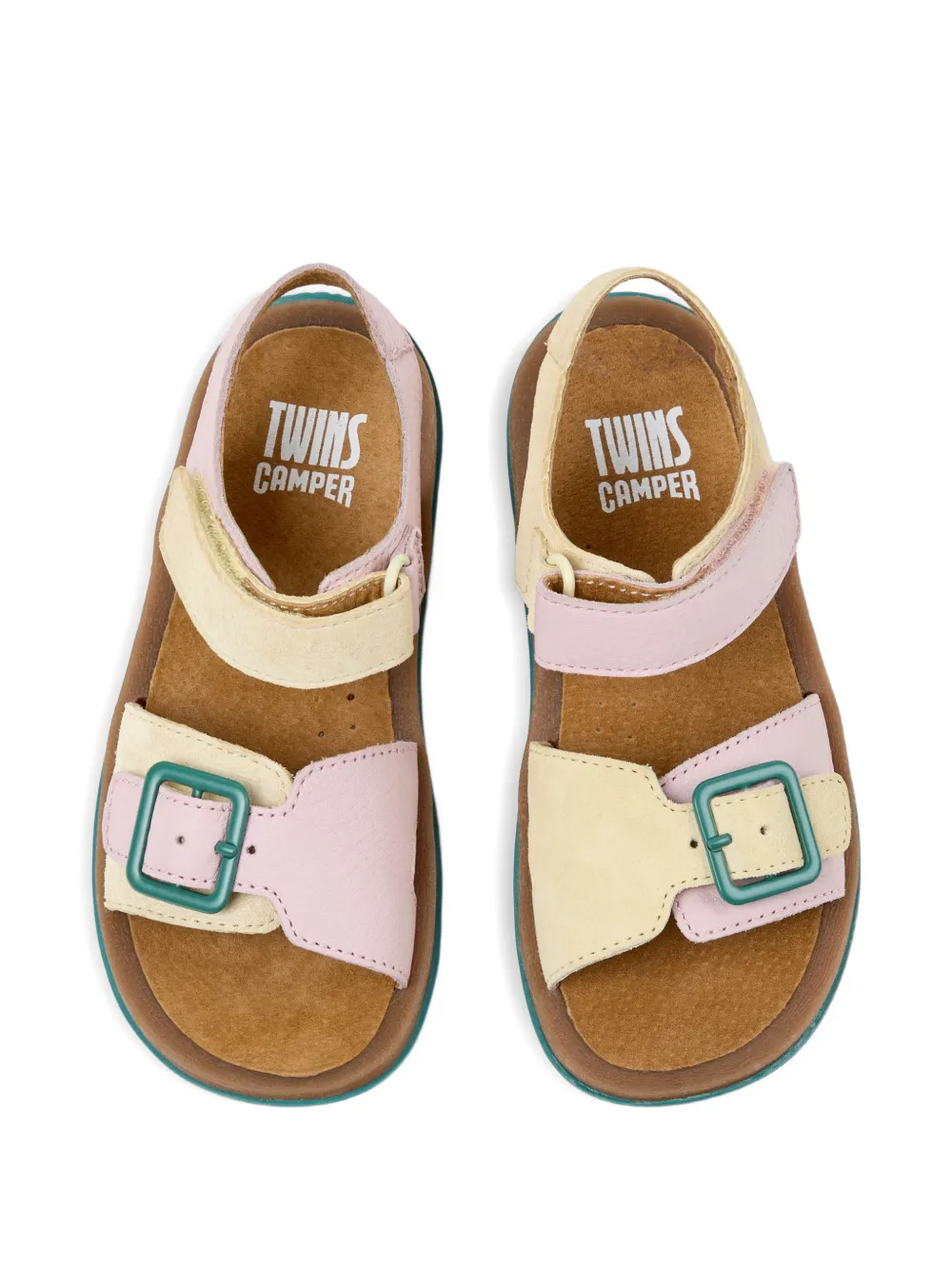 Camper Kids Bicho sandalen met gespbandje Beige
