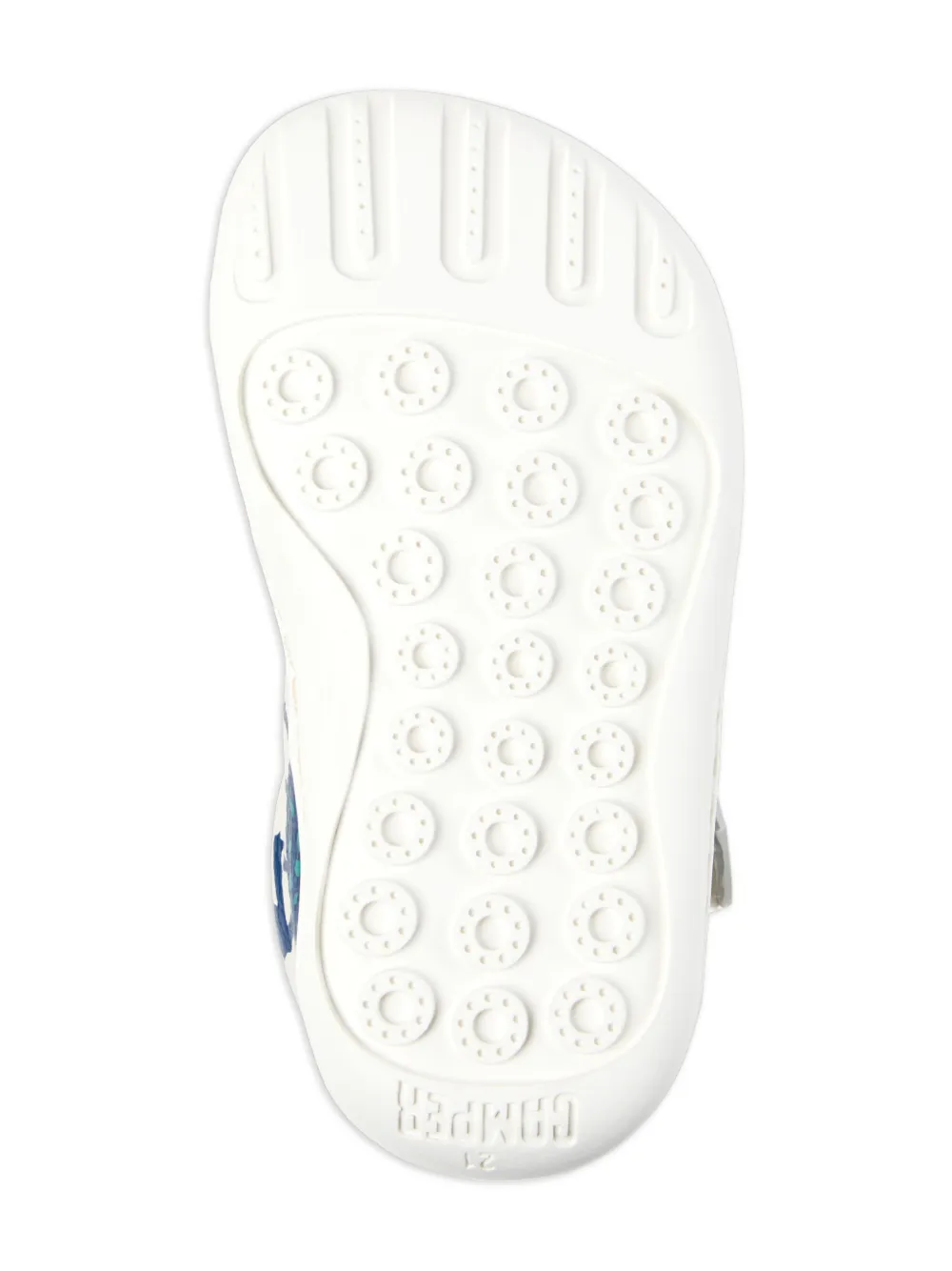 Camper Kids Peu sneakers met krab print Beige