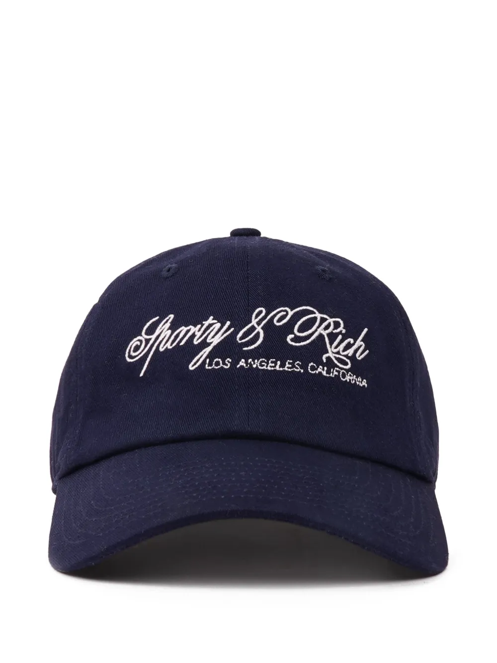 Sporty & Rich International script baseball cap - Blu
