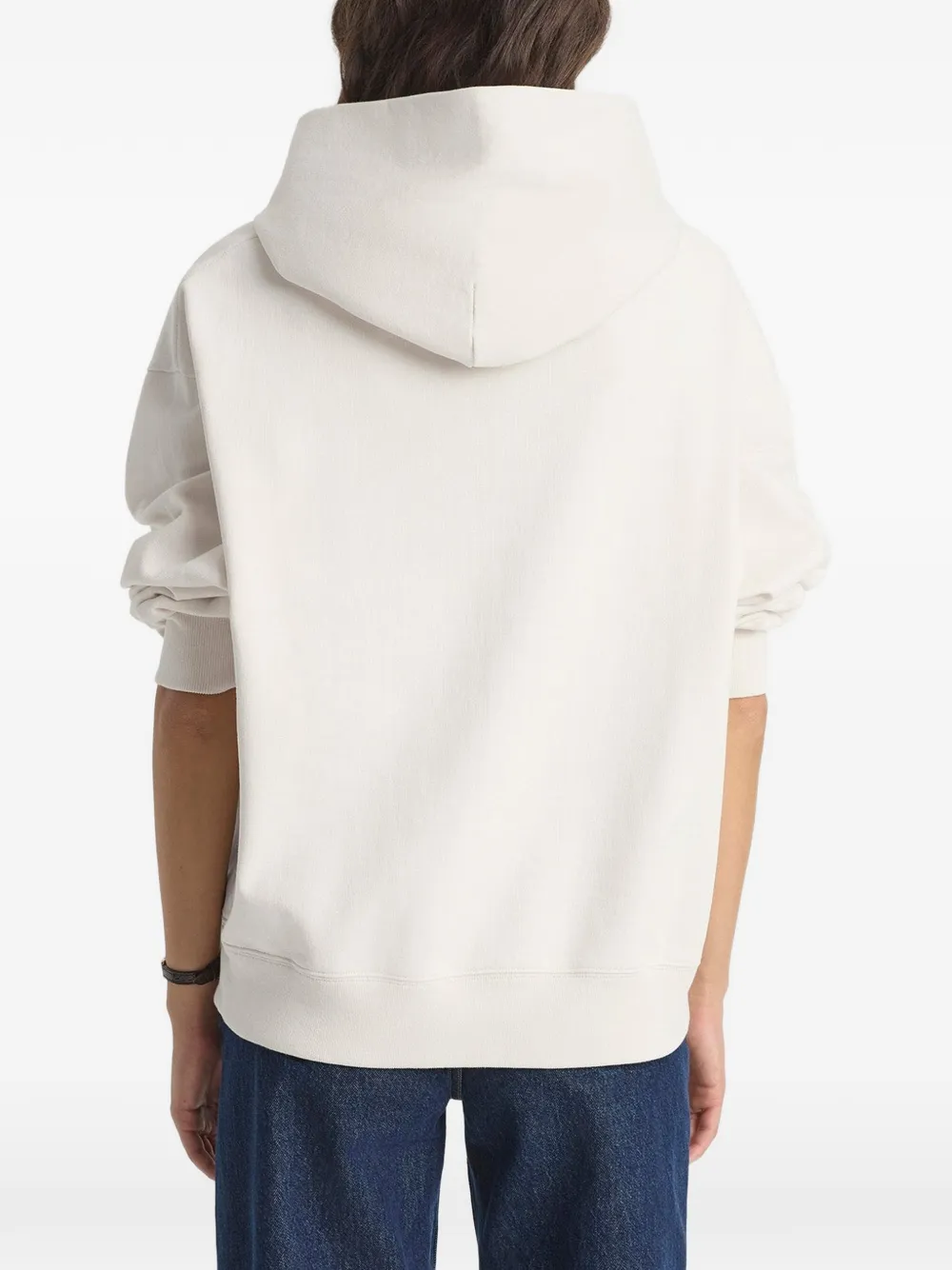  Sporty & Rich Sudadera Vendome Script Con Capucha - Neutro 