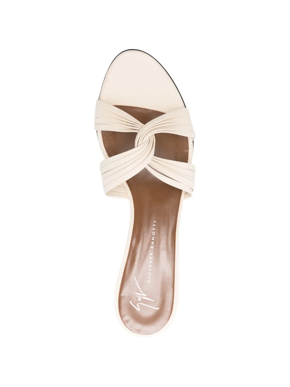 Giuseppe Zanotti Alien sandalen met geknoopt detail Beige