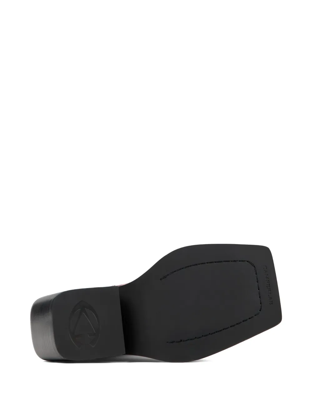 CamperLab Quetal laarzen met vierkante neus Rood