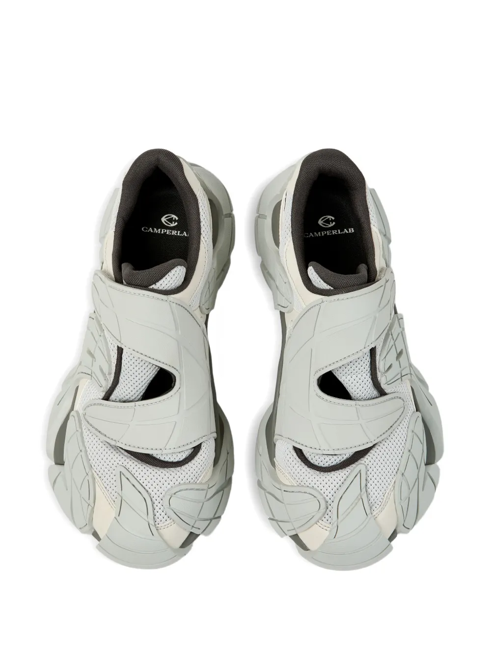 CamperLab Tormenta sneakers met uitgesneden bandje Grijs
