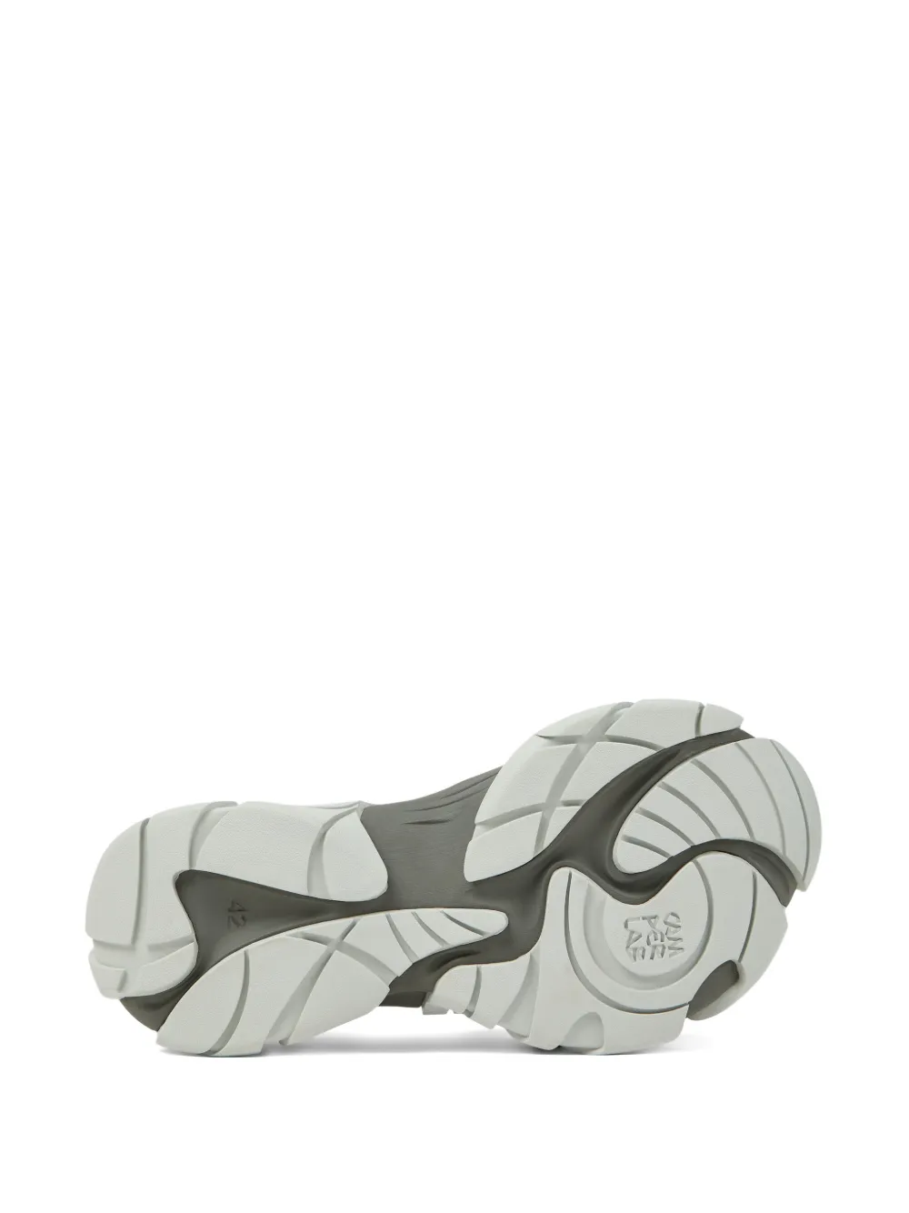 CamperLab Tormenta sneakers met uitgesneden bandje Grijs