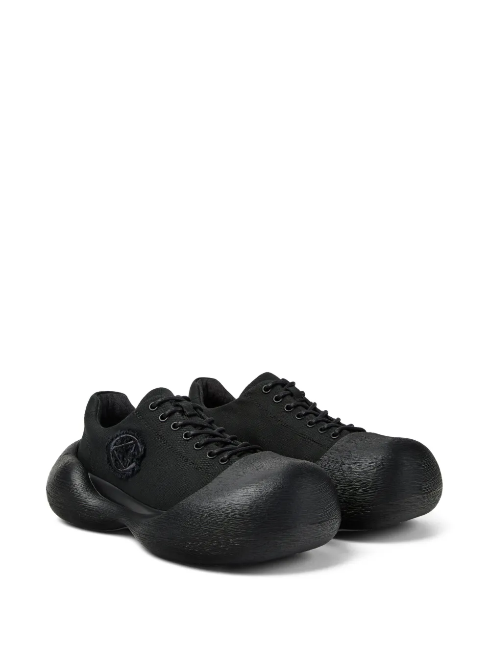 CamperLab Caramba sneakers met logodetail Zwart