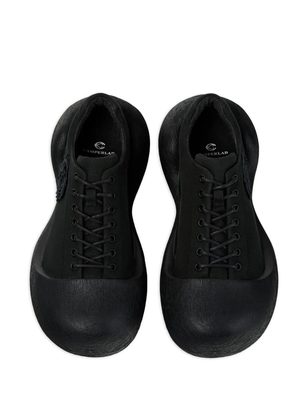 CamperLab Caramba sneakers met logodetail Zwart
