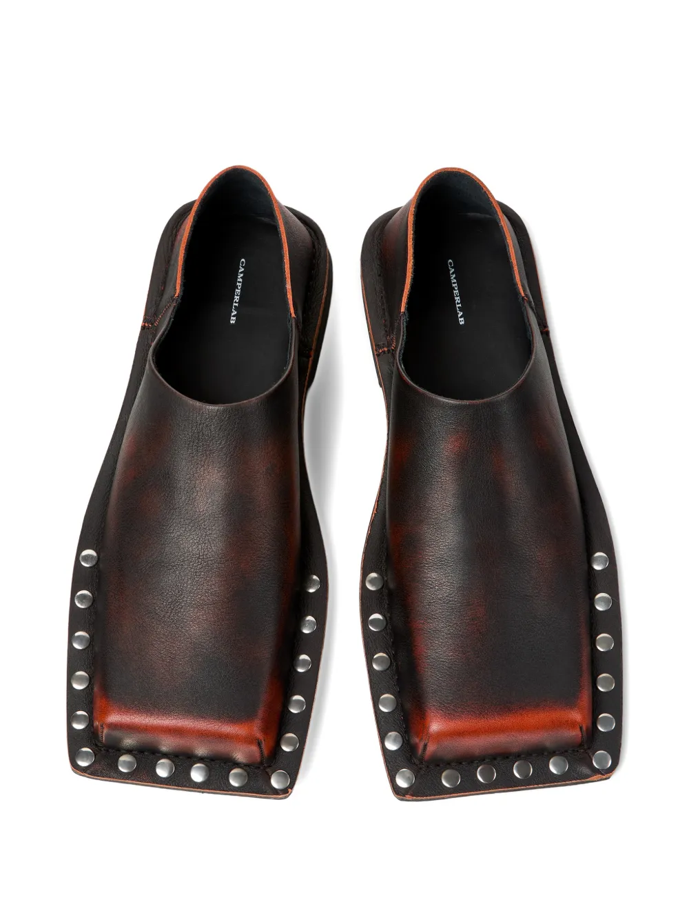 CamperLab Menosmal sandalen met studs Oranje