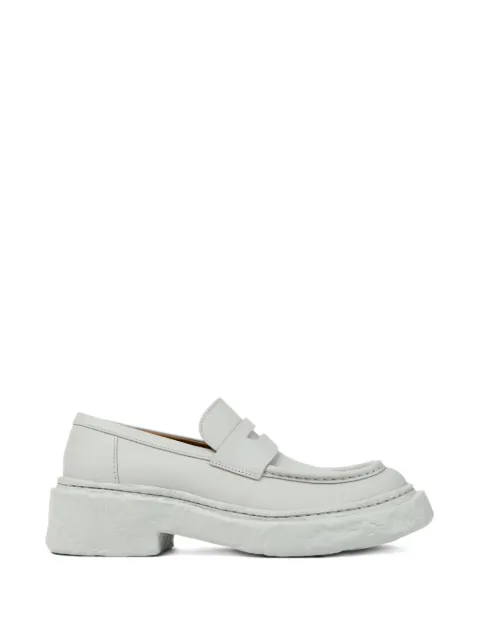 CamperLab smooth leather vamonos loafers